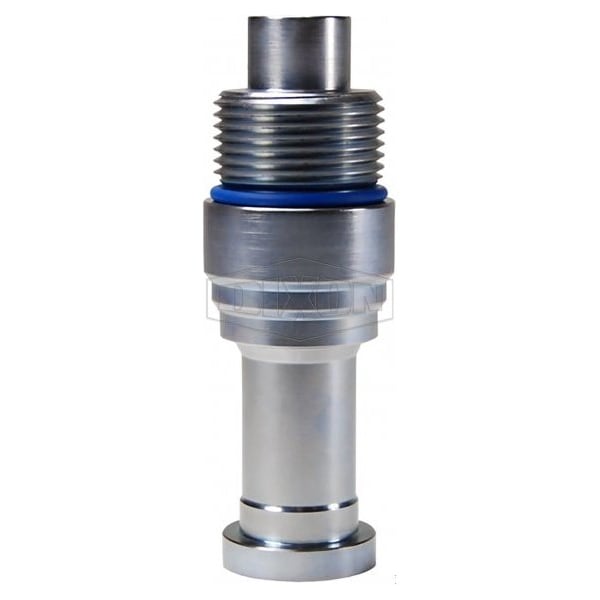 Quick Disconnect Hydraulic Flange Head Plug, 1 in Nominal, Steel